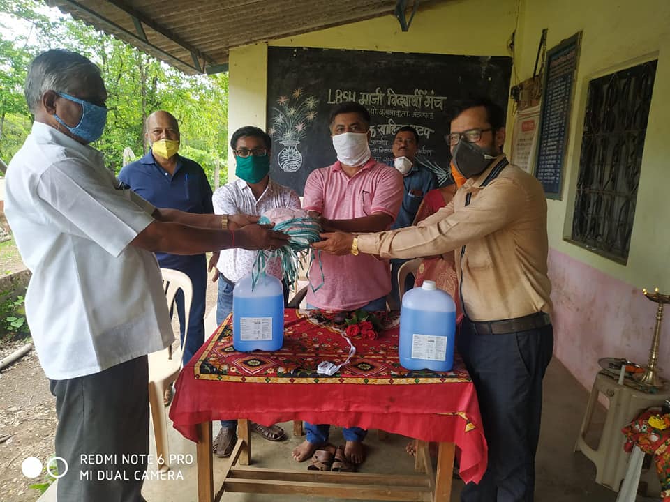 Mask/Sanitizer Material Distribution (28-6-2020)